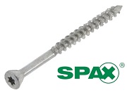 SPAX MF für Massivholzfußböden, kleiner Fräskopf, Teilgewinde mit CUT-Spitze, T-Star plus (TX)