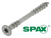 SPAX Verlegeschrauben, Senkkopf, Fixiergewinde mit 4CUT-Spitze, T-Star plus (TX)