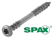 SPAX Fassadenschrauben, Linsensenkkopf, Fixiergewinde mit 4CUT-Spitze, T-Star plus (Innensechsrund TX)