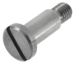 DIN 923 Flachkopfschrauben mit Schlitz und Ansatz