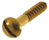 DIN 96 Halbrund-Holzschrauben, Schlitz