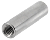 Art. Verbindungsmuttern RUND, durchgehendes Innengewinde