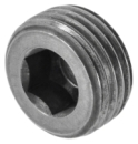 DIN 906 Verschlußschrauben mit Innensechskant, kegeliges Rohrgewinde R, (Gewinde nach DIN 3858)