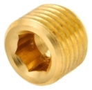 DIN 906 Verschlußschrauben mit Innensechskant, kegeliges Rohrgewinde R, (Gewinde nach DIN 3858)