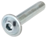 ISO 7380 FL FLANSCH-Kopfschrauben mit Innensechskant, angepresster Scheibe (Flanschkopf)