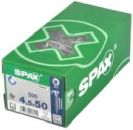 SPAX Universalschrauben, Senkkopf, Vollgewinde mit Kopfbohrung, Pozidriv (PZ)