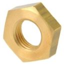 DIN-431-Rohrmuttern-ZOLL-Rohrgewinde-G-B-mit-einseitiger-Gewindeansenkung-MESSING