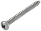 ISO 7049 Linsen-Blechschrauben mit Phillips-Kreuzschlitz H, F= mit Zapfen