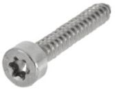 mit Innensechsrund (TX) (Art. Blechschrauben mit Zylinderkopf, Kopf ähnlich DIN 912)