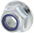 EN 1663 Sicherungs-Muttern mit Flansch und Polyamid-Klemmteil