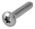 Innensechsrund (TX) (DIN 7983 Linsen-SENK-Blechschrauben, C= mit Spitze)