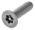 Art. Metrische Schrauben mit Innensechsrund (TX), Sicherheits-PIN, Senkkopf ähnlich DIN 7991, ISO 10642